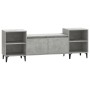 Mueble para TV madera contrachapada gris hormigón 160x35x55 cm de vidaXL, Muebles TV - Ref: Foro24-821200, Precio: 89,06 €, D...