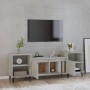 Mueble para TV madera contrachapada gris hormigón 160x35x55 cm de vidaXL, Muebles TV - Ref: Foro24-821200, Precio: 89,06 €, D...