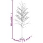 White artificial birch with 240 warm white LEDs 300 cm by vidaXL, Christmas trees - Ref: Foro24-345146, Price: 85,53 €, Disco...