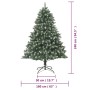 Artificial Christmas tree with PVC support 240 cm by vidaXL, Christmas trees - Ref: Foro24-345163, Price: 250,42 €, Discount: %