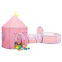 Pink children's play tent 301x120x128 cm by vidaXL, Play tents and tunnels - Ref: Foro24-93677, Price: 50,06 €, Discount: %