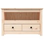 Solid pine wood TV cabinet 79x35x52 cm by vidaXL, TV Furniture - Ref: Foro24-821497, Price: 80,99 €, Discount: %