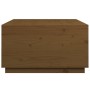 Mesa de centro madera maciza de pino marrón miel 80x80x45 cm de vidaXL, Mesas de centro - Ref: Foro24-821520, Precio: 131,99 ...