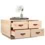 Mesa de centro de madera maciza de pino 80x80x45 cm de vidaXL, Mesas de centro - Ref: Foro24-821517, Precio: 130,35 €, Descue...