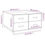 Mesa de centro de madera maciza de pino 80x80x45 cm de vidaXL, Mesas de centro - Ref: Foro24-821517, Precio: 130,35 €, Descue...