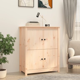 Solid pine wood sideboard 83x41.5x100 cm by vidaXL, Sideboards - Ref: Foro24-821507, Price: 127,06 €, Discount: %