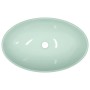 Lavabo de vidrio templado blanco 54,5x35x15,5 cm de vidaXL, Lavabos - Ref: Foro24-345256, Precio: 74,96 €, Descuento: %