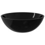 Lavabo de vidrio negro 50x37x14 cm de vidaXL, Lavabos - Ref: Foro24-345249, Precio: 62,23 €, Descuento: %