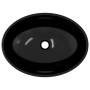 Lavabo de vidrio negro 50x37x14 cm de vidaXL, Lavabos - Ref: Foro24-345249, Precio: 62,23 €, Descuento: %