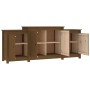 Honigbraunes Sideboard aus massivem Kiefernholz, 164 x 37 x 68 cm von vidaXL, Sideboards - Ref: Foro24-821495, Preis: 212,31 ...