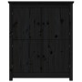 Aparador de madera maciza de pino negro 83x41,5x100 cm de vidaXL, Aparadores - Ref: Foro24-821511, Precio: 153,21 €, Descuent...