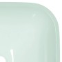 White glass sink 42x42x14 cm by vidaXL, Sinks - Ref: Foro24-345254, Price: 54,23 €, Discount: %