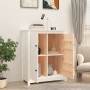 Solid white pine wood sideboard 83x41.5x100 cm by vidaXL, Sideboards - Ref: Foro24-821508, Price: 152,92 €, Discount: %