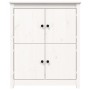 Solid white pine wood sideboard 83x41.5x100 cm by vidaXL, Sideboards - Ref: Foro24-821508, Price: 152,92 €, Discount: %