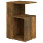 Smoked oak plywood side table 36x30x56 cm by vidaXL, Side tables - Ref: Foro24-815189, Price: 31,52 €, Discount: %