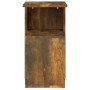 Smoked oak plywood side table 36x30x56 cm by vidaXL, Side tables - Ref: Foro24-815189, Price: 31,52 €, Discount: %