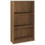 Bücherregal aus braunem Eichensperrholz 60x24x109cm von vidaXL, Bücherregale und Regale - Ref: Foro24-815089, Preis: 51,16 €,...