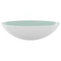 White glass sink 50x37x14 cm by vidaXL, Sinks - Ref: Foro24-345255, Price: 71,99 €, Discount: %