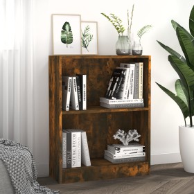 Smoked oak engineered wood shelf 60x24x76 cm by vidaXL, Bookcases and shelves - Ref: Foro24-815084, Price: 30,89 €, Discount: %