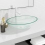 Lavabo de vidrio transparente 50x37x14 cm de vidaXL, Lavabos - Ref: Foro24-345237, Precio: 51,36 €, Descuento: %