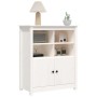 Solid white pine wood sideboard 83x41.5x100 cm by vidaXL, Sideboards - Ref: Foro24-821513, Price: 129,25 €, Discount: %