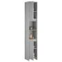 Sonoma gray plywood bathroom cabinet 30x30x183.5 cm by vidaXL, Bathroom furniture - Ref: Foro24-815109, Price: 80,59 €, Disco...