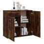 Anrichte aus geräuchertem Eichensperrholz 80x36x75 cm von vidaXL, Sideboards - Ref: Foro24-815489, Preis: 76,34 €, Rabatt: %