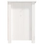 Mueble para TV de madera maciza de pino blanco 79x35x52 cm de vidaXL, Muebles TV - Ref: Foro24-821498, Precio: 94,85 €, Descu...