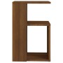 Side table made of brown oak plywood, measuring 36x30x56 cm. by vidaXL, Side tables - Ref: Foro24-815191, Price: 35,63 €, Dis...