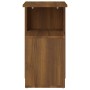 Side table made of brown oak plywood, measuring 36x30x56 cm. by vidaXL, Side tables - Ref: Foro24-815191, Price: 35,63 €, Dis...