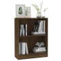 Brown oak plywood shelf 60x24x74.5 cm by vidaXL, Bookcases and shelves - Ref: Foro24-815086, Price: 36,19 €, Discount: %