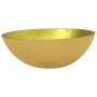 Golden glass sink 50x37x14 cm by vidaXL, Sinks - Ref: Foro24-345261, Price: 60,10 €, Discount: %