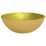 Golden glass sink 50x37x14 cm by vidaXL, Sinks - Ref: Foro24-345261, Price: 60,10 €, Discount: %