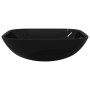 Lavabo de vidrio negro 42x42x14 cm de vidaXL, Lavabos - Ref: Foro24-345248, Precio: 50,22 €, Descuento: %