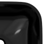 Black glass sink 42x42x14 cm by vidaXL, Sinks - Ref: Foro24-345248, Price: 50,19 €, Discount: %