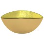 Golden tempered glass sink 54.5x35x15.5 cm by vidaXL, Sinks - Ref: Foro24-345262, Price: 71,24 €, Discount: %