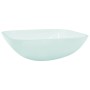 Lavabo de vidrio esmerilado 42x42x14 cm de vidaXL, Lavabos - Ref: Foro24-345242, Precio: 46,98 €, Descuento: %