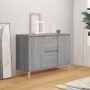 Sonoma gray engineered wood sideboard 101x35x70 cm by vidaXL, Sideboards - Ref: Foro24-815163, Price: 81,98 €, Discount: %