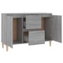 Sonoma gray engineered wood sideboard 101x35x70 cm by vidaXL, Sideboards - Ref: Foro24-815163, Price: 81,98 €, Discount: %