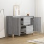 Sonoma gray engineered wood sideboard 101x35x70 cm by vidaXL, Sideboards - Ref: Foro24-815163, Price: 81,98 €, Discount: %