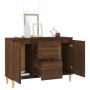 Engineered wood sideboard in brown oak 101x35x70 cm by vidaXL, Sideboards - Ref: Foro24-815164, Price: 83,66 €, Discount: %