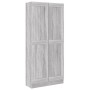 Estantería madera contrachapada gris Sonoma 82,5x30,5x185,5 cm de vidaXL, Librerías y estanterías - Ref: Foro24-815115, Preci...