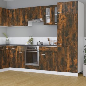 Hanging wardrobe engineered wood smoked oak 60x31x60 cm by vidaXL, Kitchen cabinets - Ref: Foro24-815120, Price: 47,55 €, Dis...