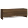 Armario madera contrachapada roble marrón 100x32,5x35 cm de vidaXL, Armarios roperos - Ref: Foro24-815215, Precio: 56,72 €, D...