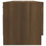 Plywood oak brown wardrobe 100x32.5x35 cm by vidaXL, Wardrobes - Ref: Foro24-815215, Price: 56,72 €, Discount: %