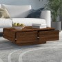 Brown oak plywood coffee table 90x60x31 cm by vidaXL, Coffee table - Ref: Foro24-815197, Price: 98,23 €, Discount: %