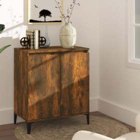 Smoked oak plywood sideboard 60x35x70 cm by vidaXL, Sideboards - Ref: Foro24-815159, Price: 60,50 €, Discount: %