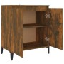 Smoked oak plywood sideboard 60x35x70 cm by vidaXL, Sideboards - Ref: Foro24-815159, Price: 60,39 €, Discount: %