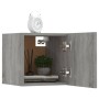 Wall-mounted TV furniture 2 units Sonoma gray 30.5x30x30 cm by vidaXL, TV Furniture - Ref: Foro24-815139, Price: 46,06 €, Dis...