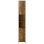 Armario baño madera contrachapada roble ahumado 30x30x183,5cm de vidaXL, Muebles de baño - Ref: Foro24-815108, Precio: 75,32 ...